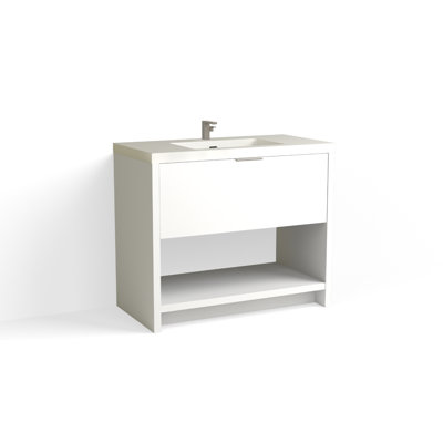 Vista 42" W Freestanding Single Bathroom Vanity