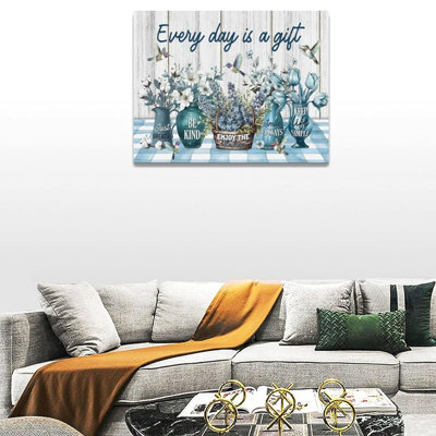 1 Piece Wrapped Canvas Wall Art