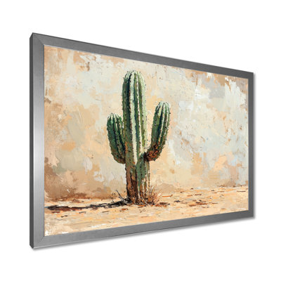 Marth, cactus dans le désert II - cactus, art mural