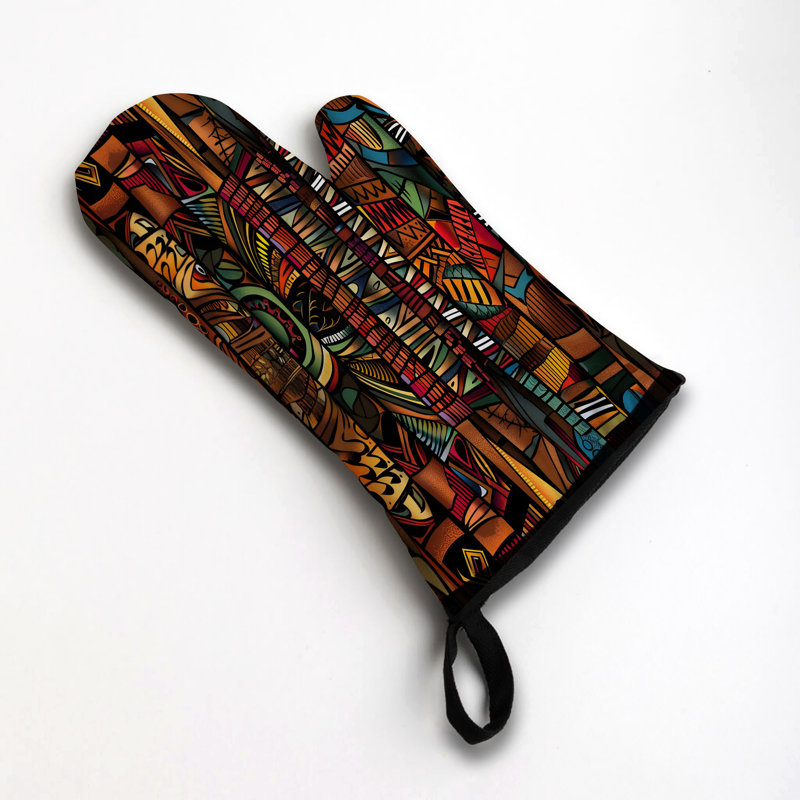 Sergé de coton brillant en ikat