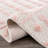 Carnegia Moroccan Pink/Beige Area Rug-1629301321