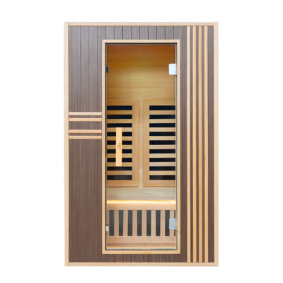 Indoor FAR Infrared Sauna in Hemlock
