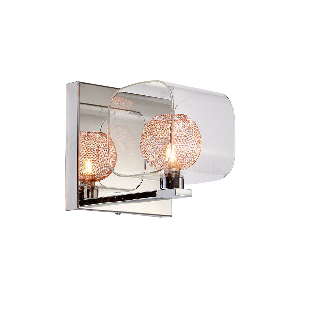 Kappler Chrome Armed Sconce