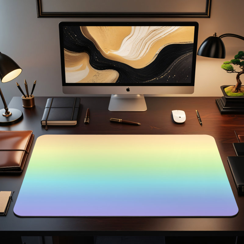 Polyester Desk Pad, 23.6x13.8