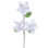 6" x 26" Baby Velvet Trio Razor Poinsettia Stem. It includes three pieces per bag.