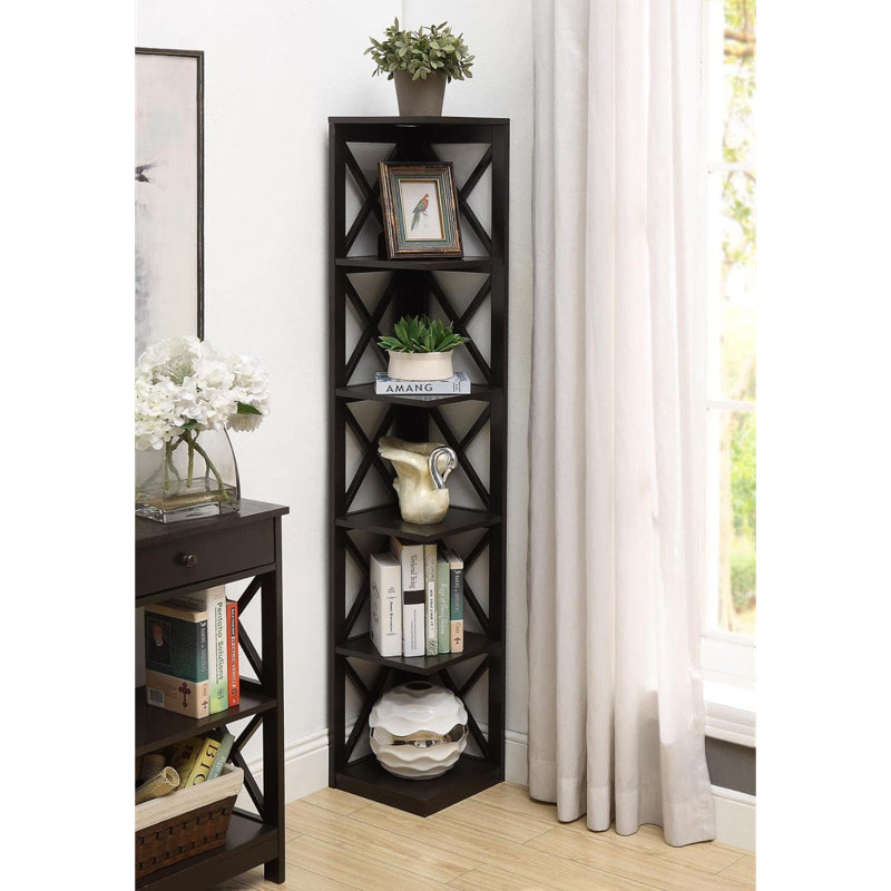 Lillydale 30.48cm W Bookcase, 161.93"H x 30.48"W x 30.48"D