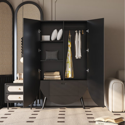 Simple and multi-functional storage wardrobe
