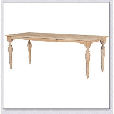1 Piece Rectangular Dining Table without Chair by Mercer41