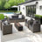 Talbert 7 - Person Patio Conversation Set with Cushions-642356185