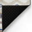 Tapis ivoire / bleu en polyester tissé à la machine Mentzer Southwestern-1577967628