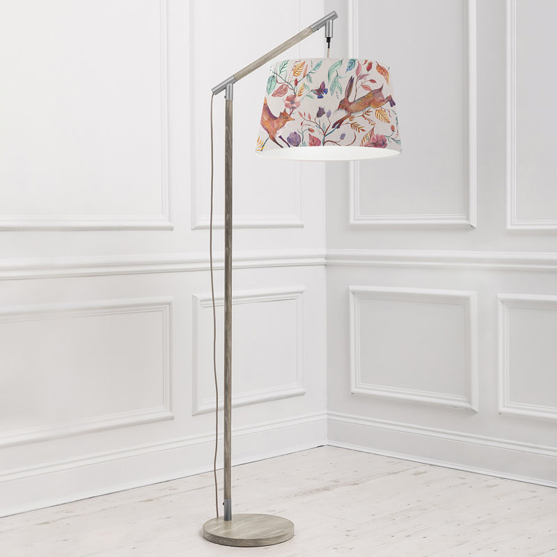 164cm Brown Task Floor Lamp