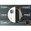 Huldar Glass Flat Wall Mirror