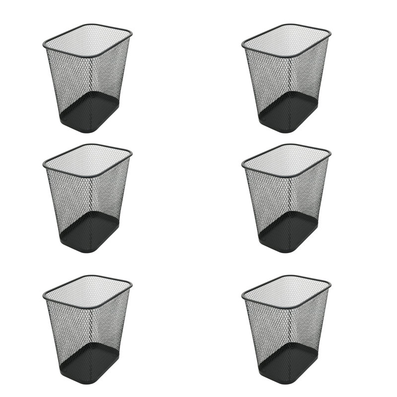 Ensembles 3 gallons en acier inoxydable, Noir
