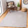 Sos Flat Weave Cotton Solid Color Rug