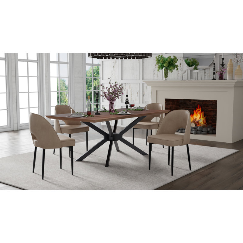 Karsha Solid Wood Dining Set