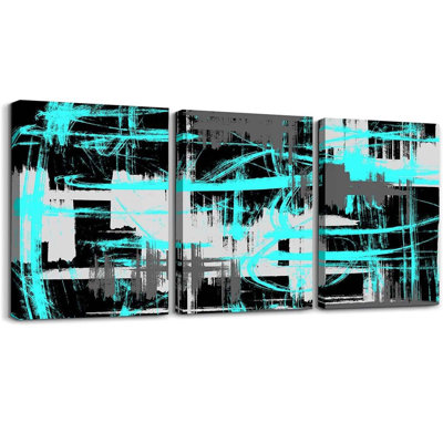 3 Piece Wrapped Canvas Print
