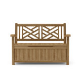 Gregory Outdoor Teak Bench