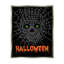 «Spooky Halloween Spider Web Skull» par Linda Birtel, impression sur toile-1469202596-1469252996