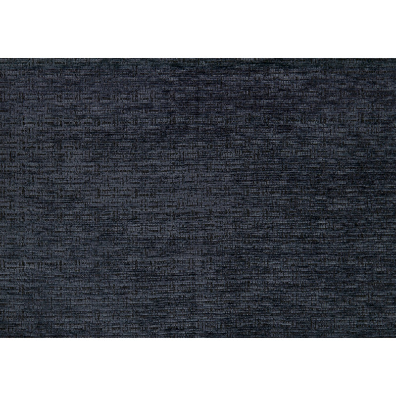 Chaise de salon en tissu chenille durable avec coussin décoratif bleu, design contemporain, 1pc, Bleu