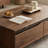 Black walnut low end table-107602088