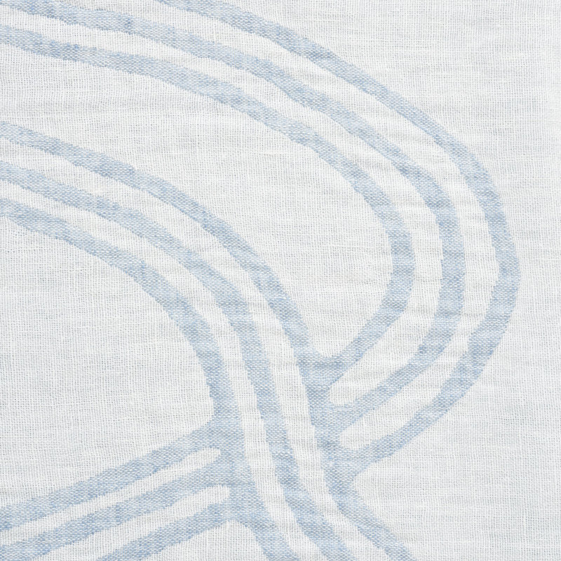Seabury Linen Fabric, Light Blue