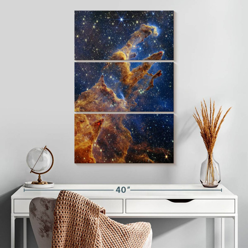 Oberle Pillars Of Creation II, 32'' H X 20'' W