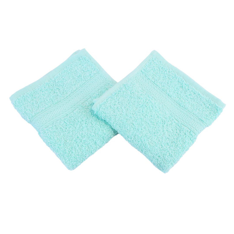 100% Cotton, Aqua