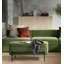 Repose-pieds avec cadre minimaliste moderne vert