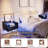 Carlette Floating Nightstands with Charging Station Floating Nightstand Set with Glass-321539705-321539704