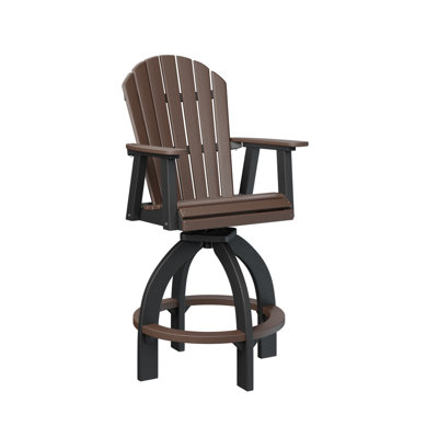 Comfo Back Outdoor Bar Stool