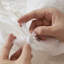 Ensemble de housse de couette en lin à volants-812165167-808424117