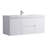 Hood-1 48.00 In. W X 19.70 In. D X 21.60 In. H Wall Mounting Bath Vanity In White Wood With White Top