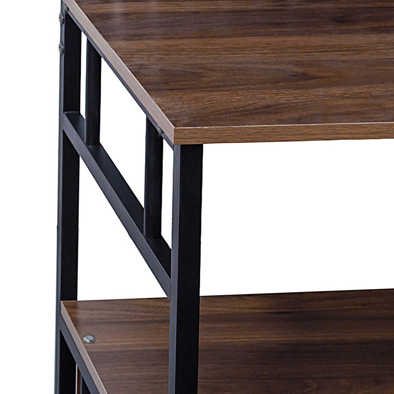 Étagère de cuisine avec porte, support pour four à micro-ondes, étagère de rangement pour organisateur de cuisine