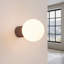 Halo Aluminium Flush Mounted Sconce-1668201587
