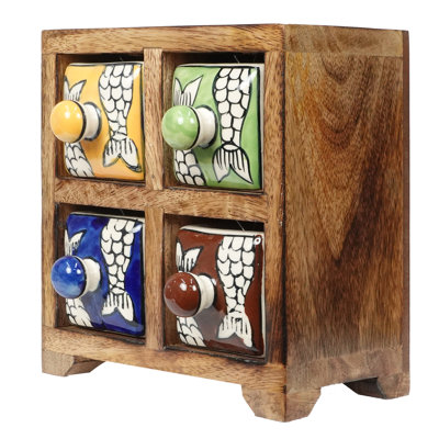Wickerham Freestanding Spice Rack