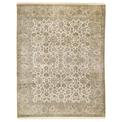One-of-a-Kind 9'5" X 12'3" Hand Knotted Area Rug