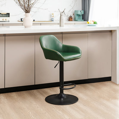 Tabouret de bar rotatif à hauteur ajustable Bruckner