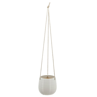 Rosaria Ceramic Hanging Planter
