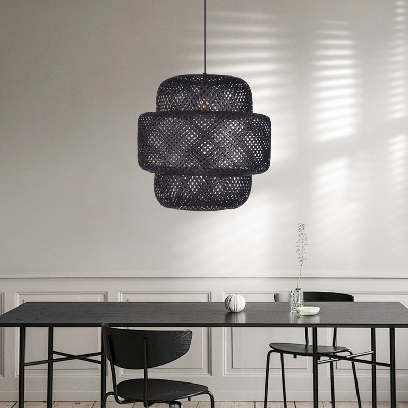 Luminaire suspendu 1 lumière Haveman, H 23,62 po x l 23,62 po x P 23,62 po