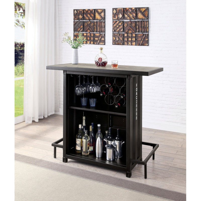 Ensemble de tables pour 2 personnes à hauteur de bar (ensemble de 3)
