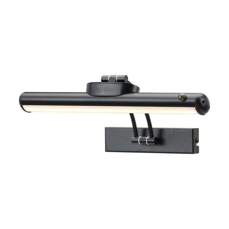 LED Wall Mount Picture Light, Matte Black