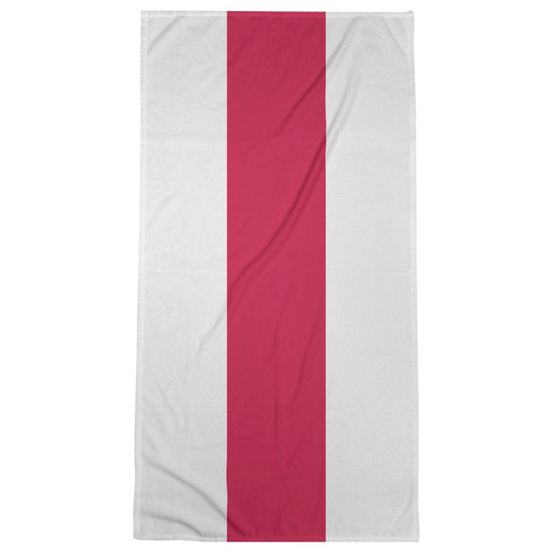 Bath Towel, Polyester/Cotton, Red, Bath Towel