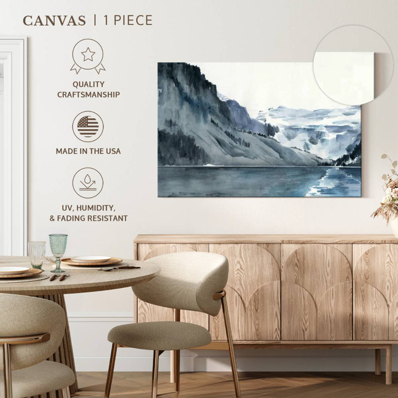 Alvord Winter Fjords I, 32" H x 48" W