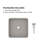 CASAINC Maple 15.35'' Concrete Square Bathroom Sink-86669197