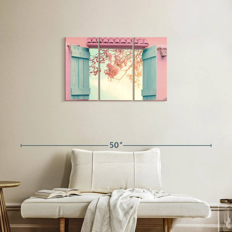 Lilie Sakura Window View, 20" H x 33" W