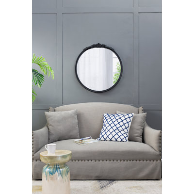 Miroir rond manufacturé