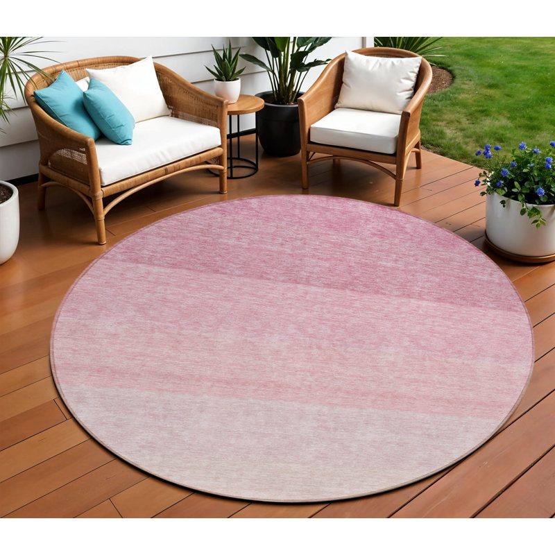Tapis rond 8 po