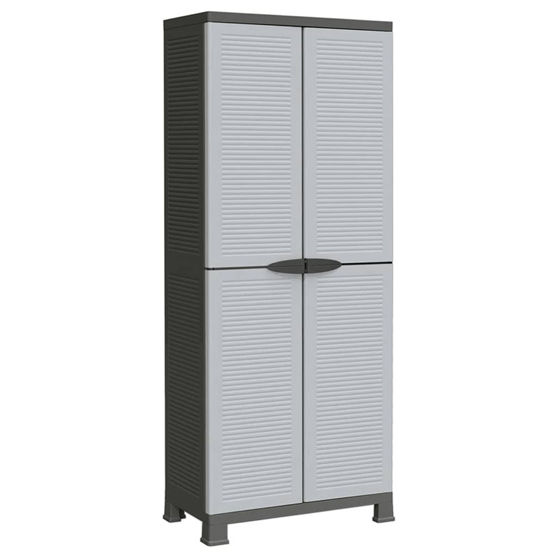 Plastic Single Storage Cabinet ( 171.5cm H x 68cm W x 39cm D)