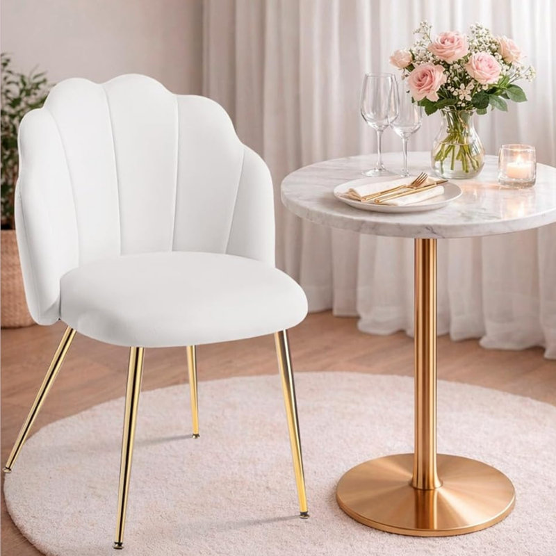 Accent Stool, White
