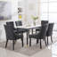 Chaise parsons capitonnée (ensemble de 2)-982892515